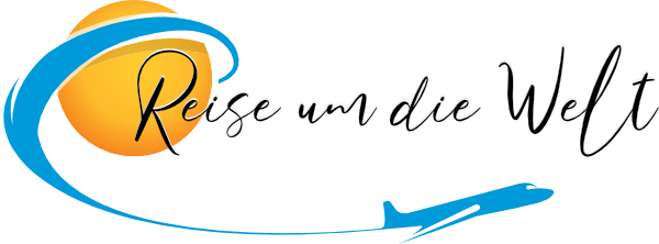 a logo with a blue and yellow airplane