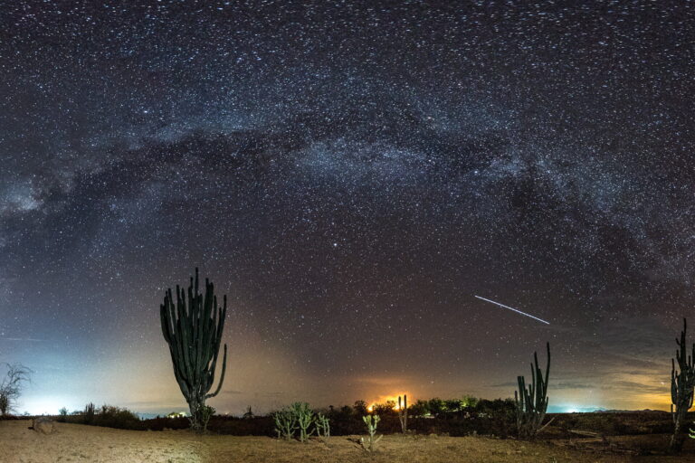Astrofotografie in der Tatacoa-Wüste in Kolumbien